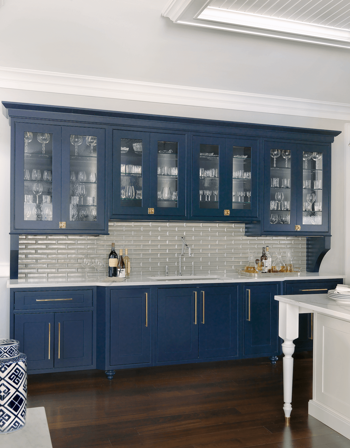 Wet Bar with Navy Beck/Allen