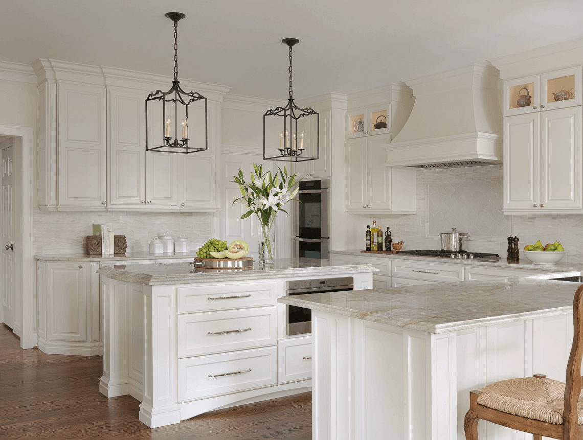 Traditional White Kitchen - Beck/Allen Cabinetry