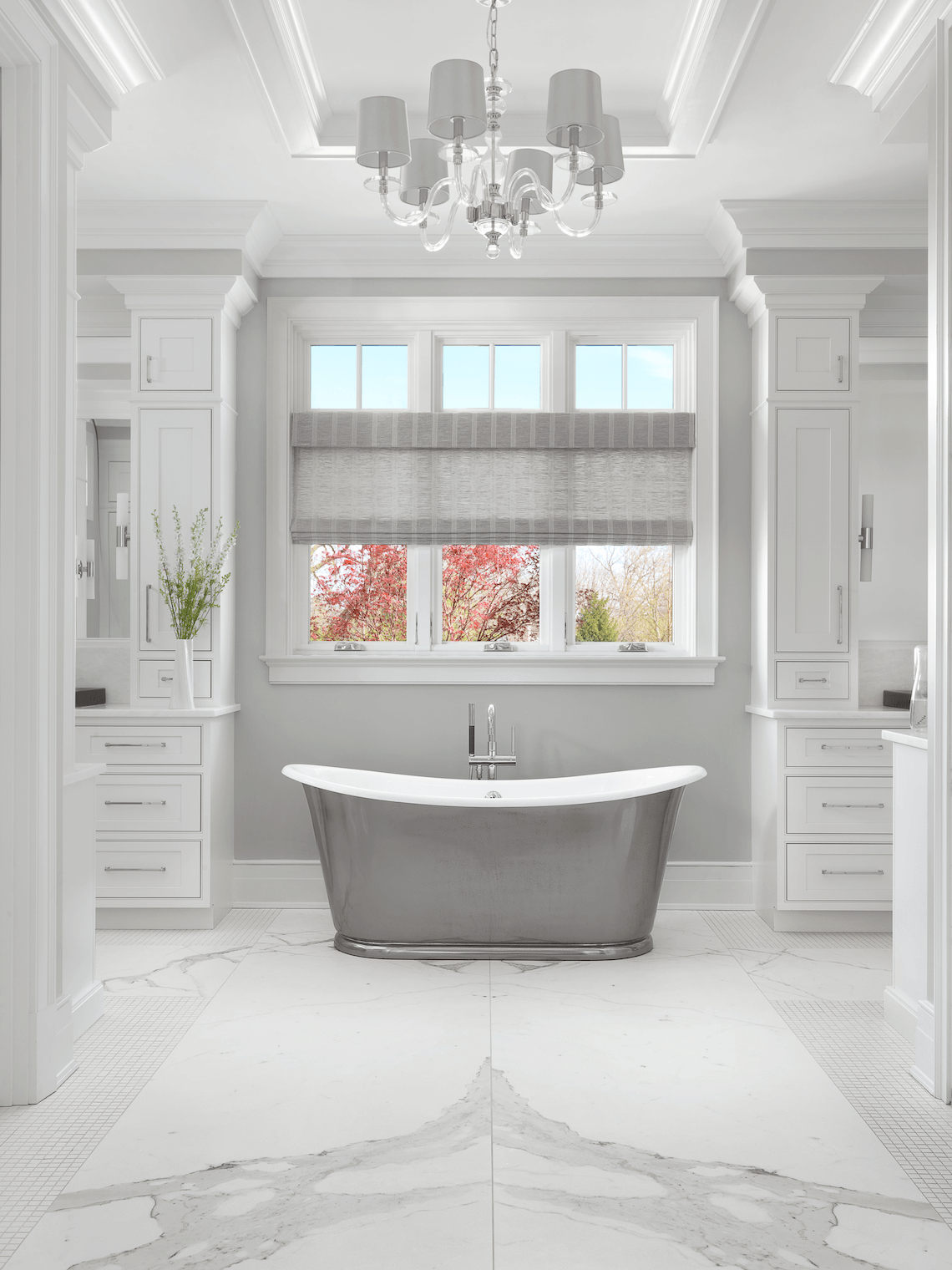 Master Bathroom - Freestanding Tub - Mitchell Wall - Beck/Allen Cabinetry