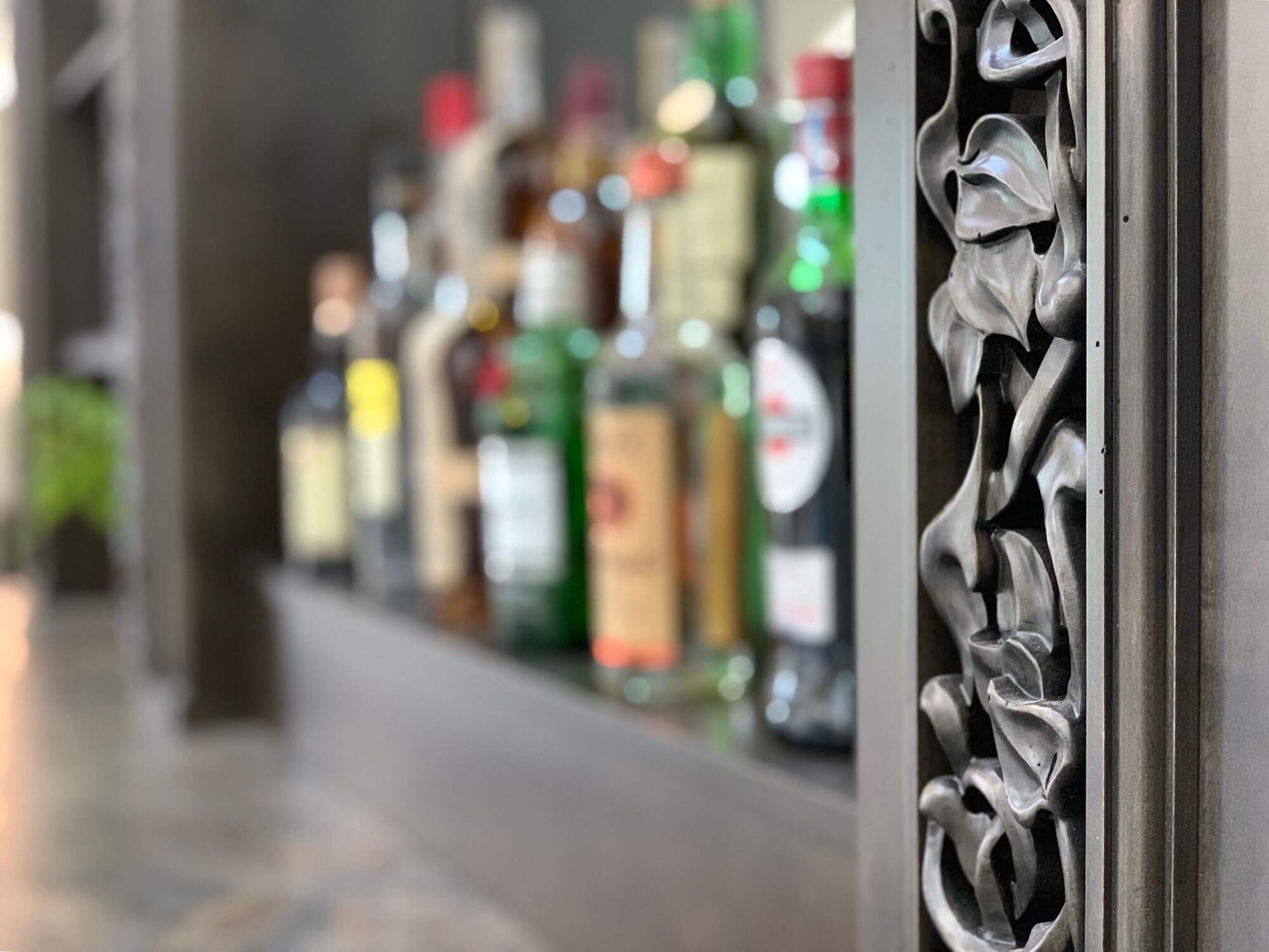 Custom Bar designed by Beck/Allen Cabinetry in St. Louis, MO