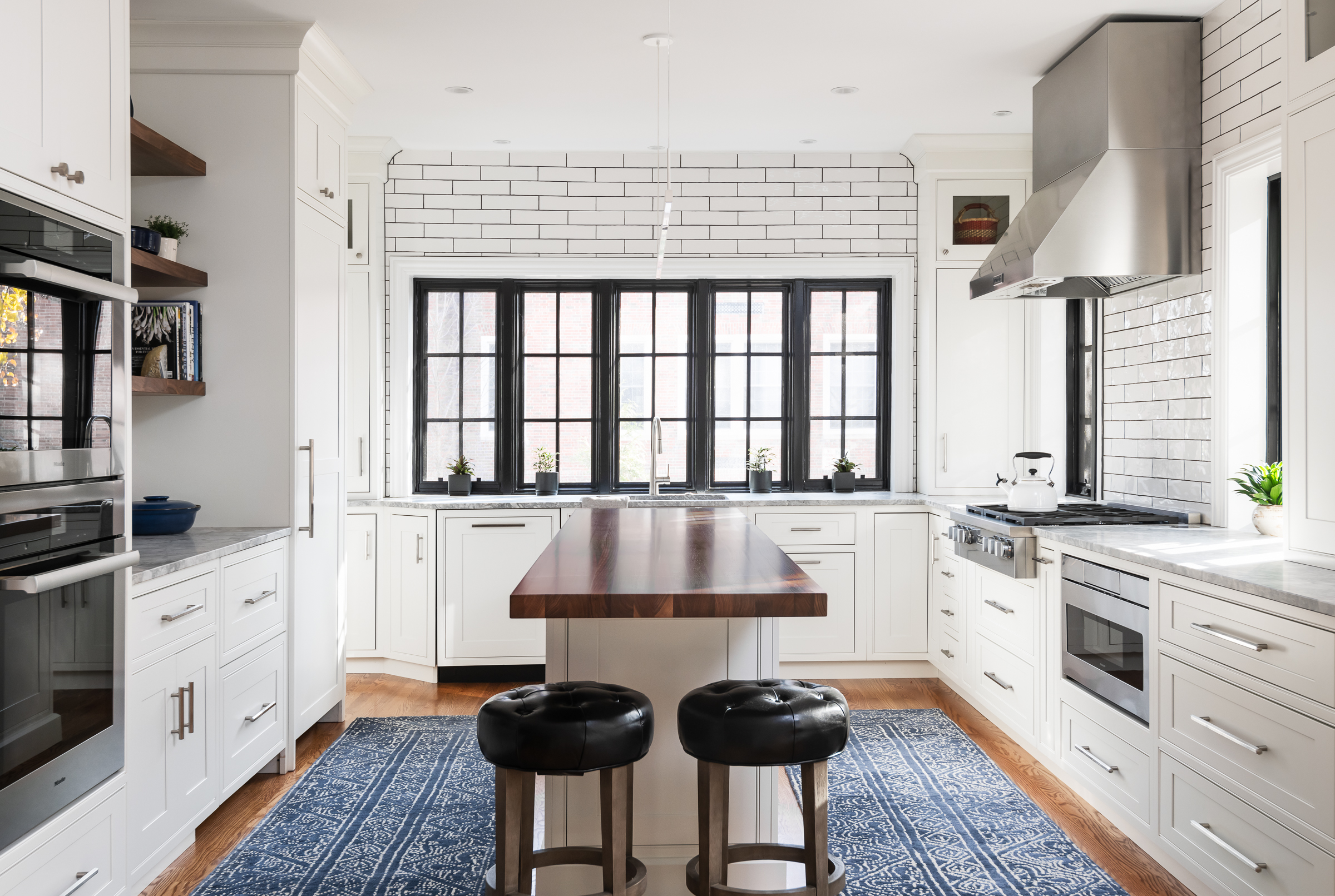White Oak + Beige Kitchen Cabinets - Beck/Allen Cabinetry