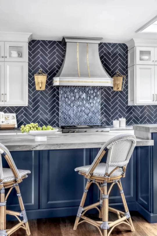 Blue Kitchen Design