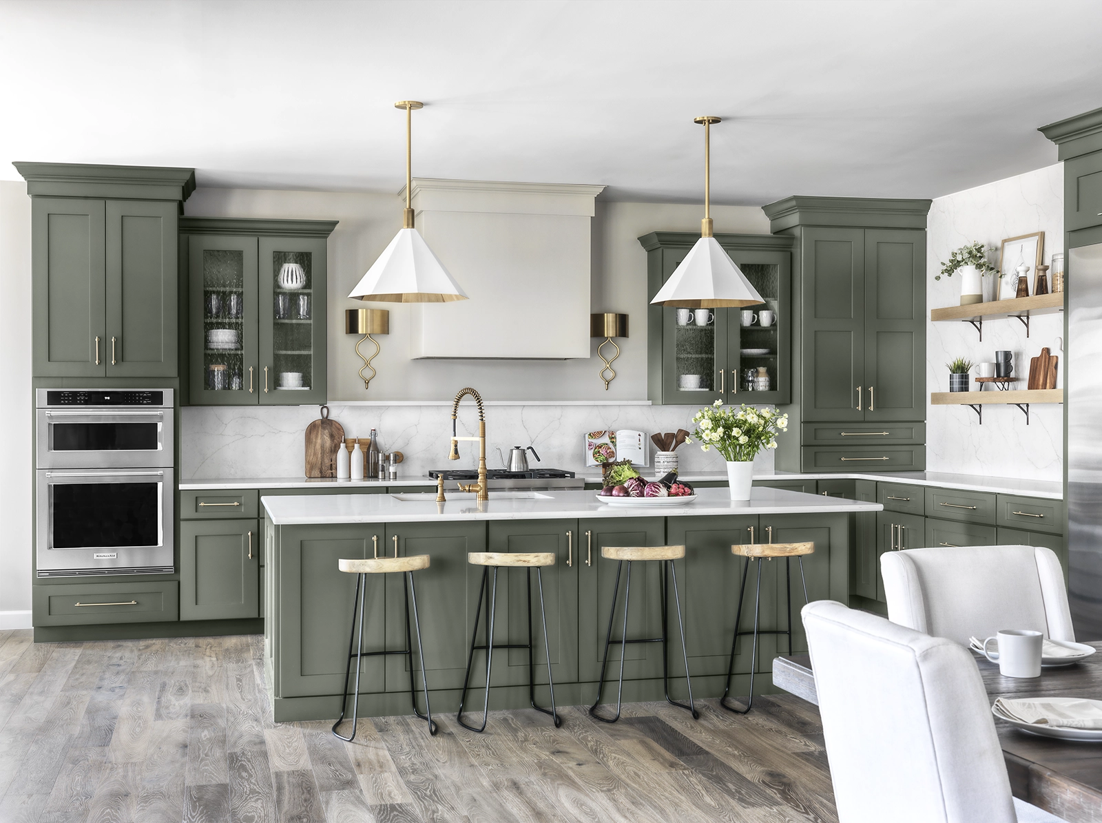 Green Modern Kitchen